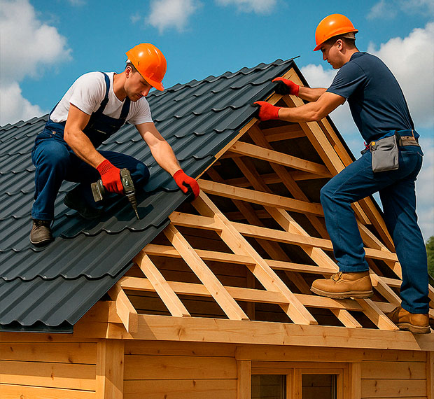 Кровельные работы в Омске